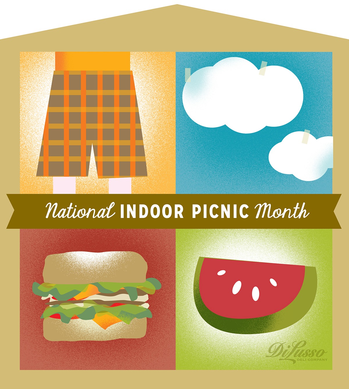 It’s official! We declare February National Indoor Picnic Month!