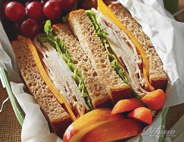 Turkey and Cheddar Sandwiches
