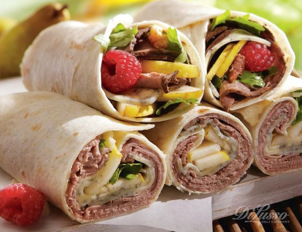 Monterey Blue and Roast Beef Wrap