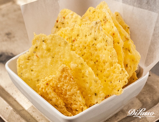 Baked Cheese Crisps