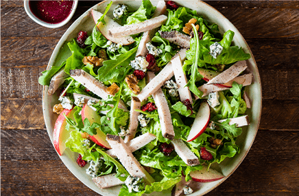 Cranberry Sage Turkey Seasonal Salad