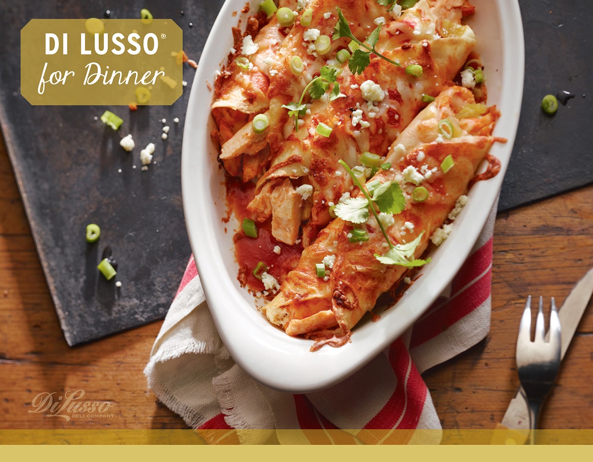 Di Lusso for Dinner – Buffalo Chicken Enchilada