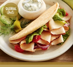 Global Deli – Greek Chicken Pita