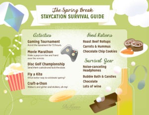 Hosting a Spring Break Stay-Cation?