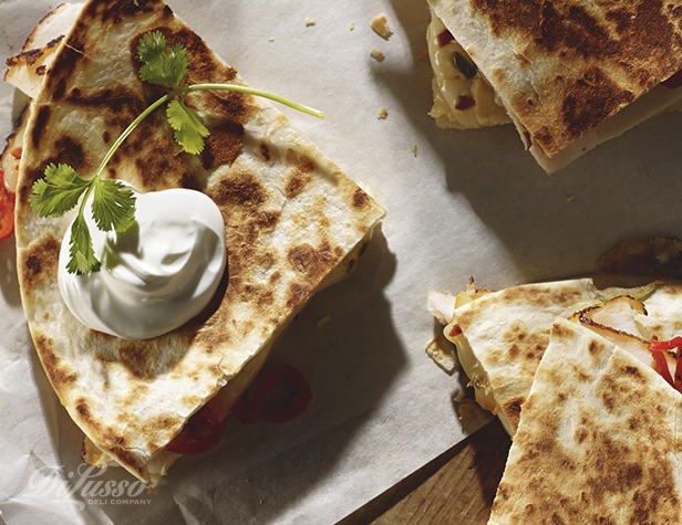 Chicken and Habanero Jack Quesadillas