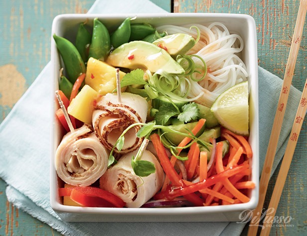 Mango Turkey Salad Bowl