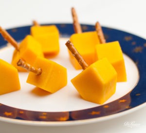 Cheese Dreidels