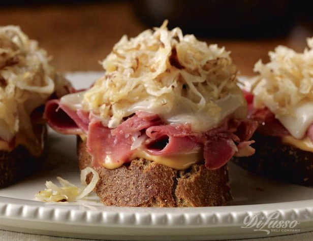 Irish Mini Reuben Sandwiches