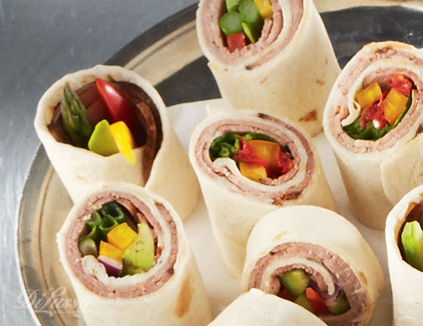 Roast Beef Appetizer Wraps