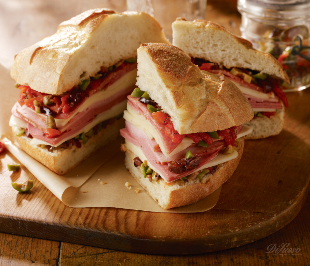 DiLusso_mardi-gras_muffaletta_sandwich