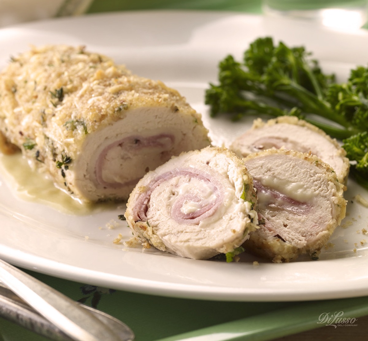 DI LUSSO FOR DINNER: Chicken Cordon Bleu