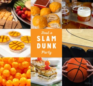 Host a slam-dunk basketball party