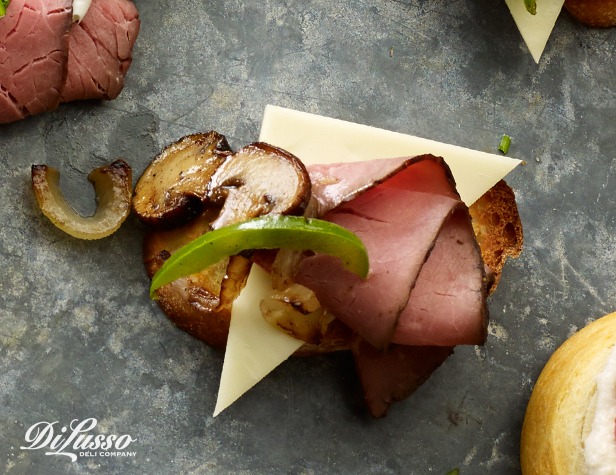 Roast Beef Philly Appetizers