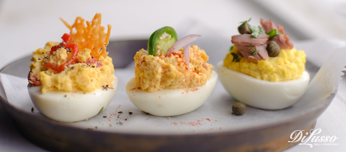 Deviled Eggs Four Ways