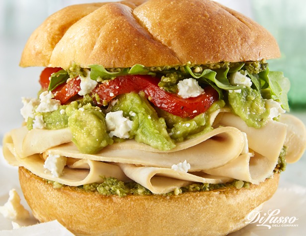 Applewood Chicken Pesto Sandwich