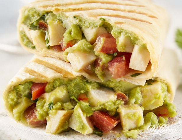 Applewood Chicken and Guacamole Grilled Panini