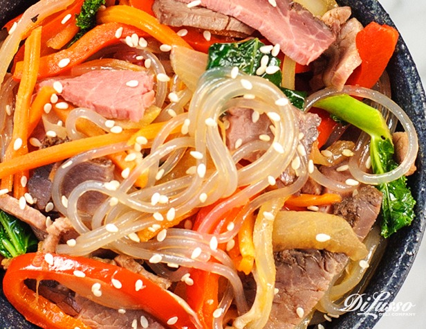 Korean Glass Noodle Stir Fry