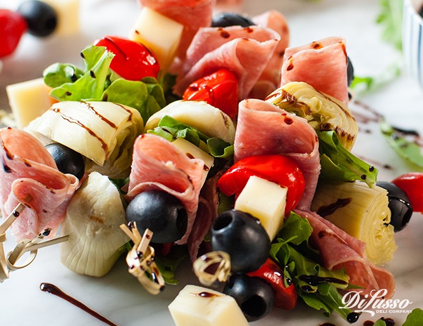 Italian Salad Skewers