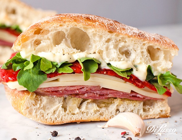 Toasted Sopressata Sandwich