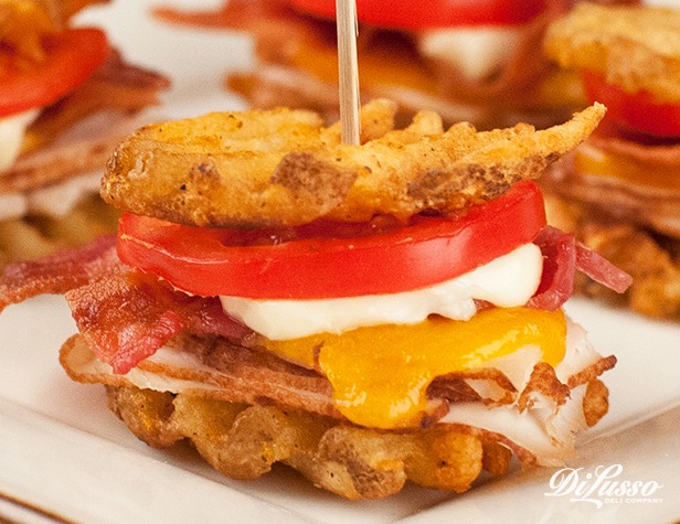 Waffle Sandwich Sliders