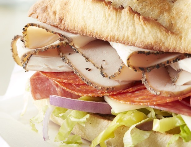 Italian Style Roasted Turkey Sub Sandwich